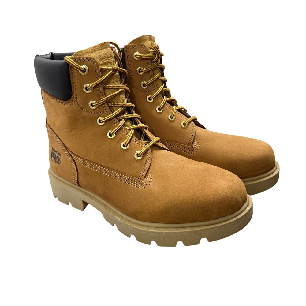Timberland PRO Sawhorse Boots Mens 11 Wheat Soft Toe EH Rated TB 1A223J 231